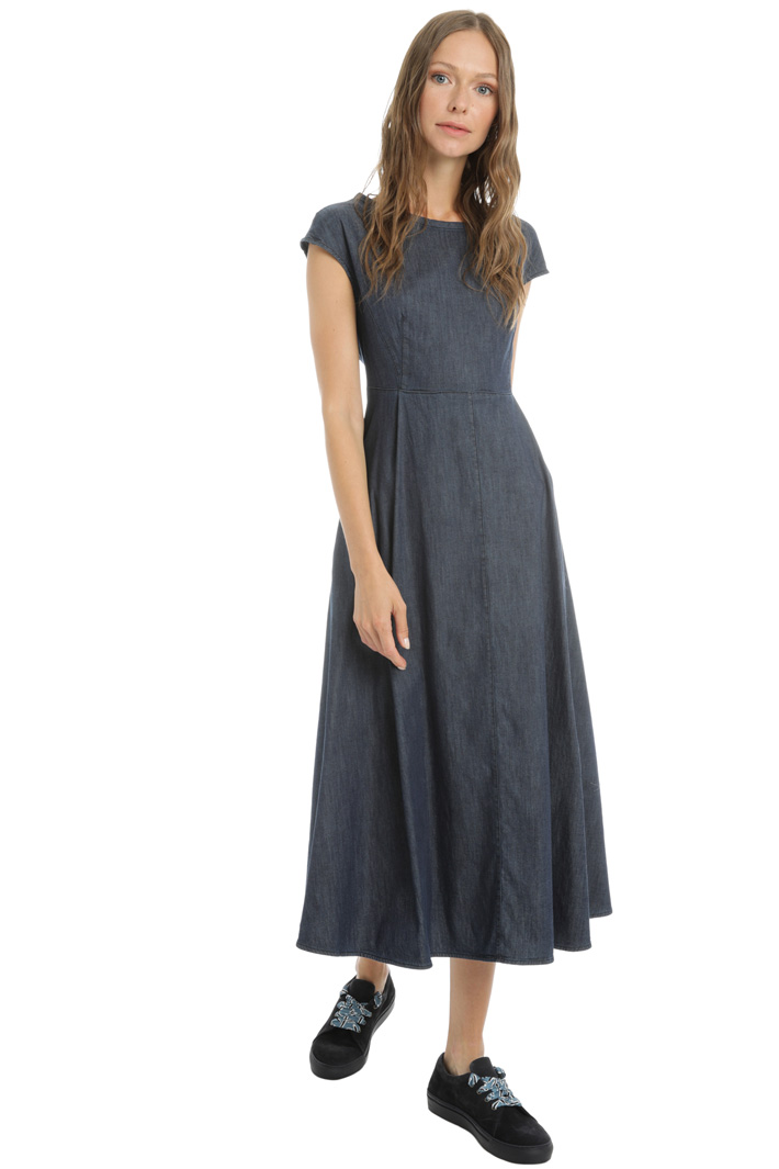 Cotton denim dress Intrend Cotton denim dress Intrend