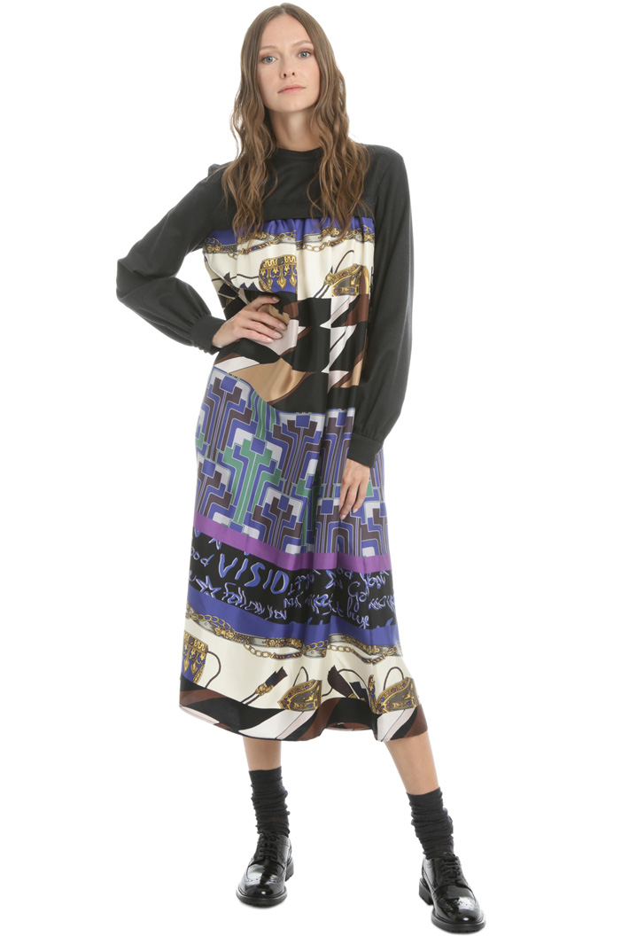 Silk twill dress Intrend Silk twill dress Intrend