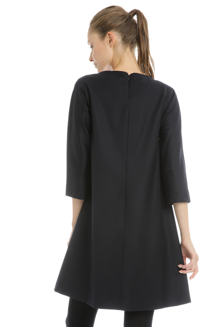 Wool flannel dress Intrend Wool flannel dress Intrend