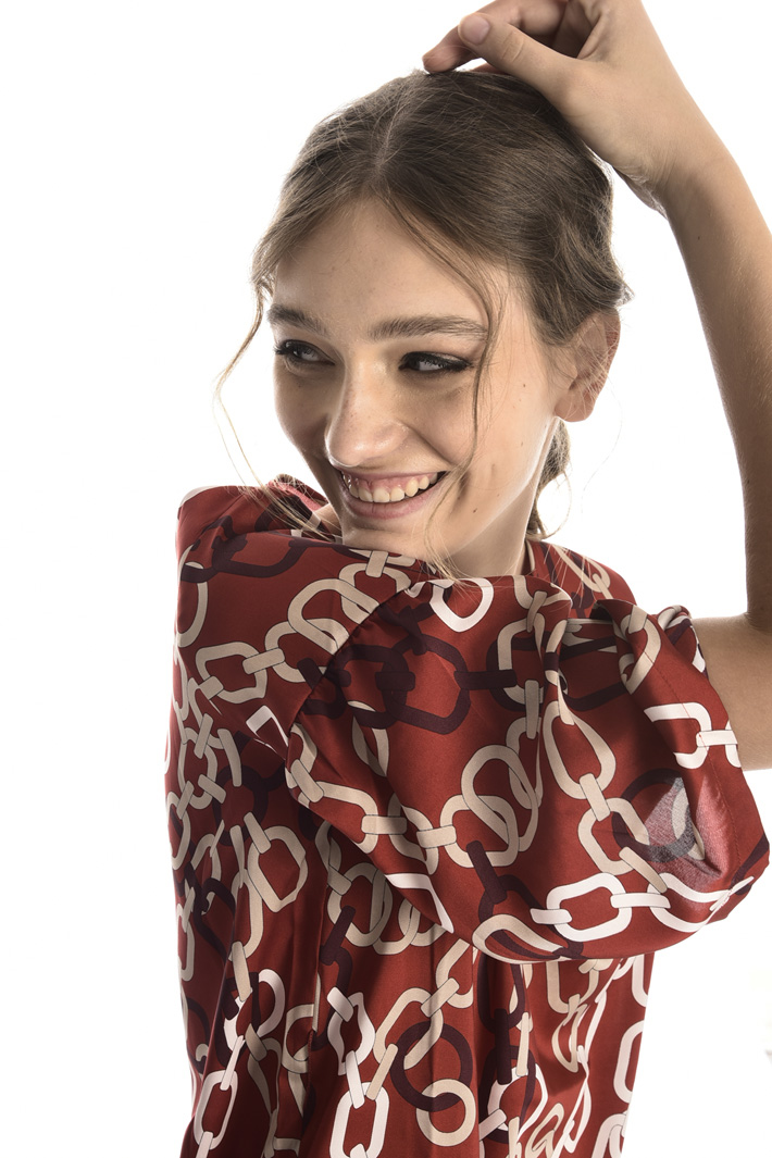 Patterned dress Intrend Patterned dress Intrend