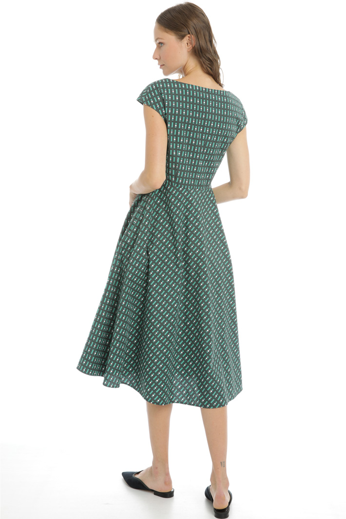 Cotton poplin dress Intrend Cotton poplin dress Intrend
