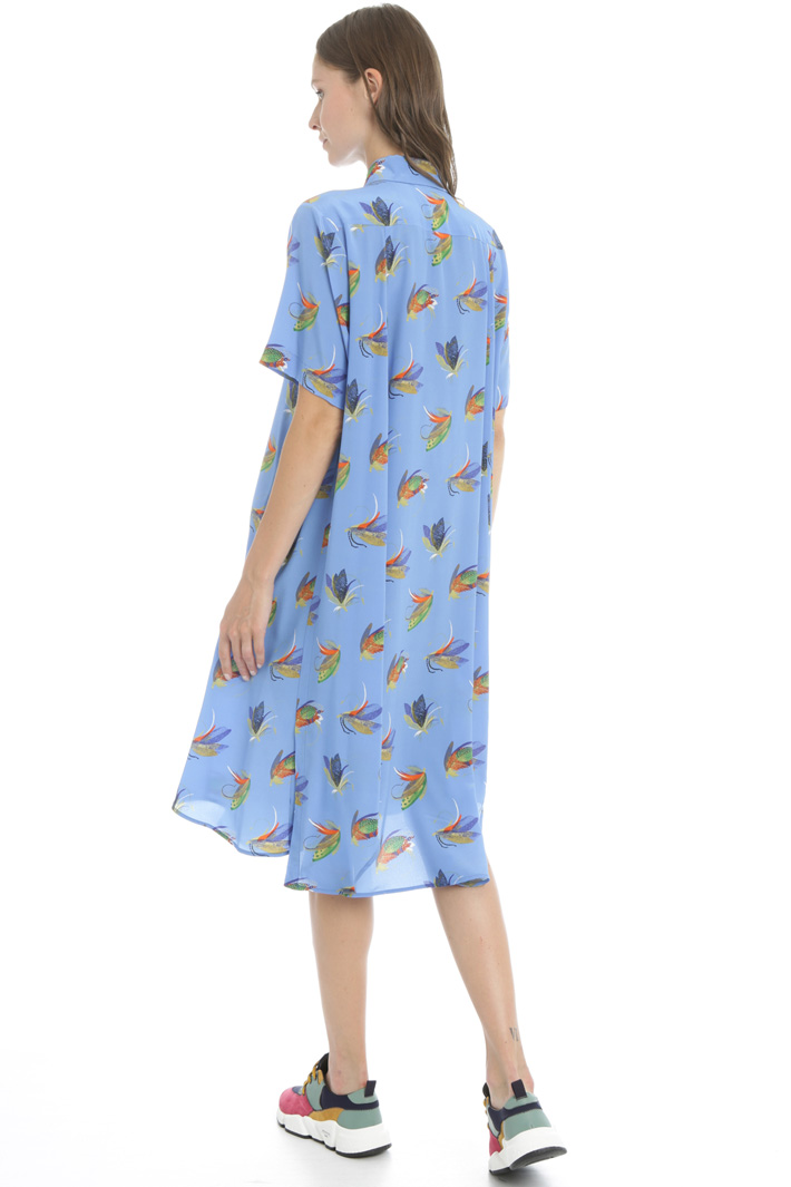 Silk chemisier dress Intrend Silk chemisier dress Intrend