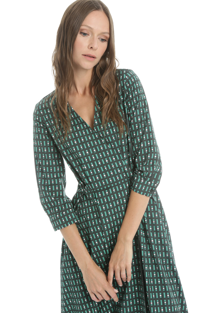 Cotton poplin dress Intrend Cotton poplin dress Intrend
