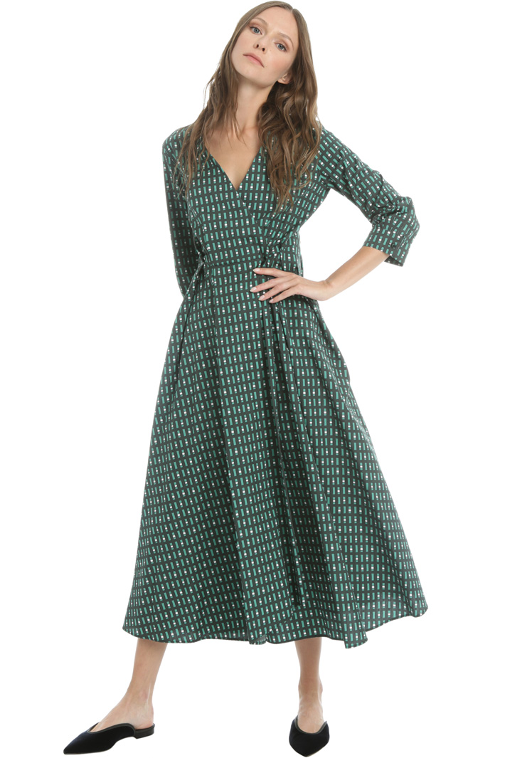 Cotton poplin dress Intrend Cotton poplin dress Intrend