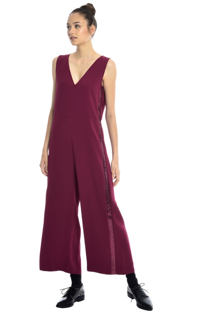 Jumpsuit with sequin stripe Intrend Jumpsuit with sequin stripe Intrend