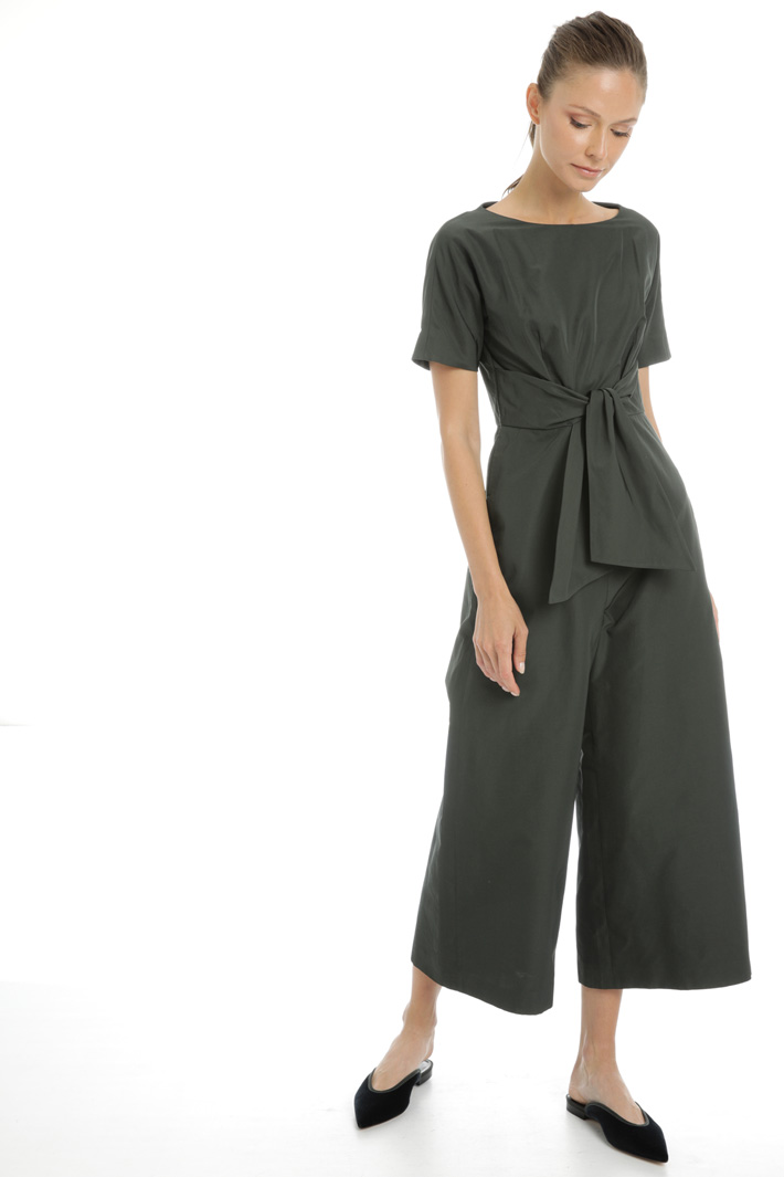 Cotton twill jumpsuit Intrend Cotton twill jumpsuit Intrend