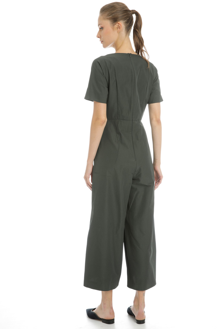 Cotton twill jumpsuit Intrend Cotton twill jumpsuit Intrend