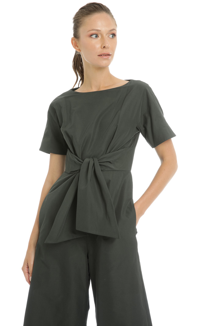Cotton twill jumpsuit Intrend Cotton twill jumpsuit Intrend