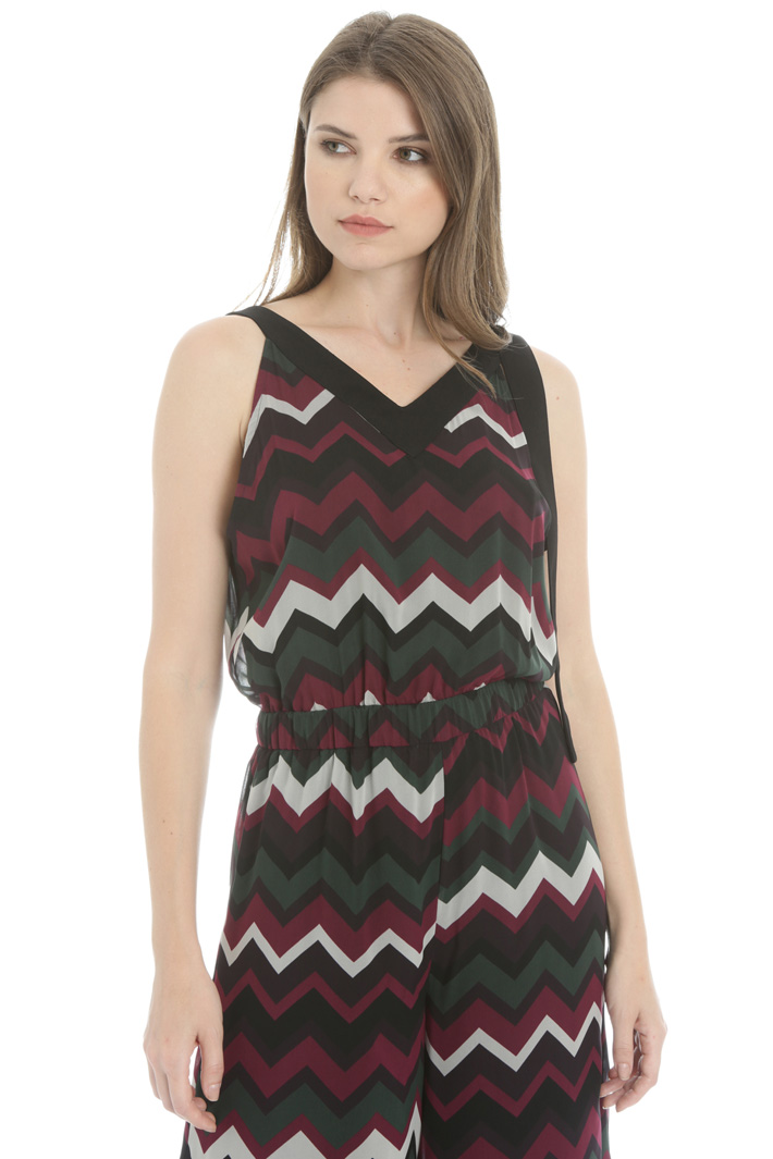 Printed jumpsuit Intrend Printed jumpsuit Intrend