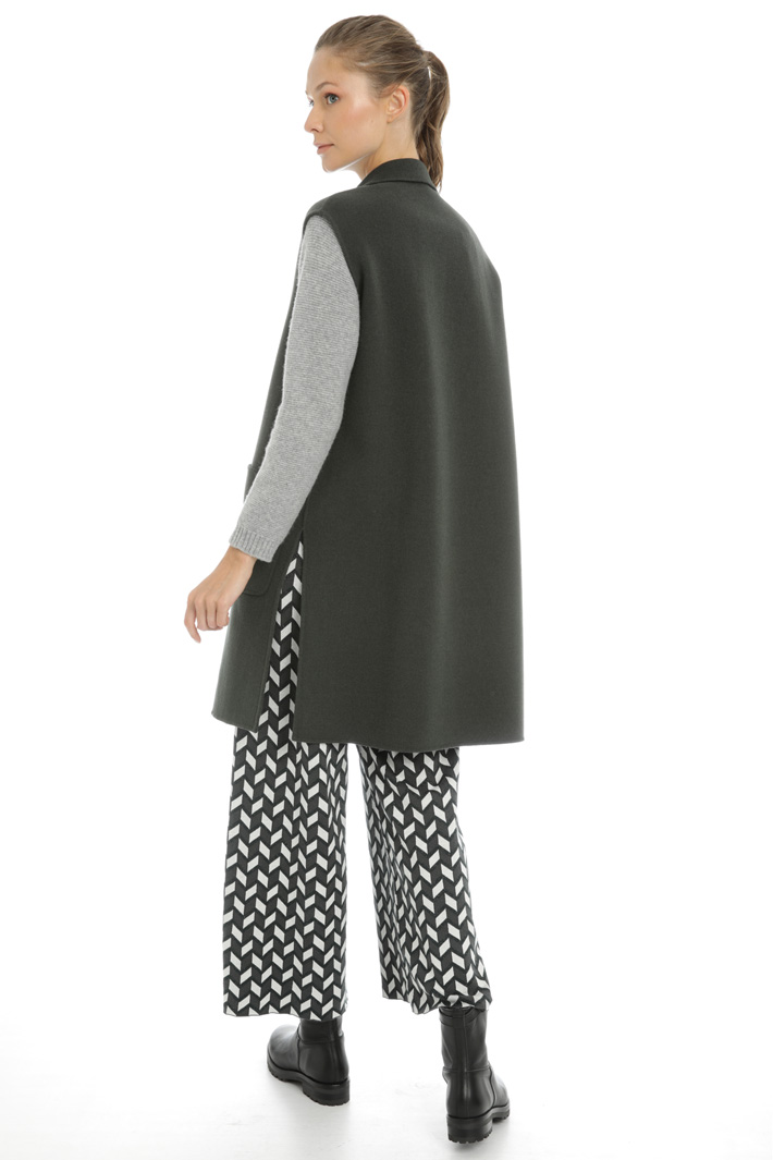 Long wool vest Intrend Long wool vest Intrend