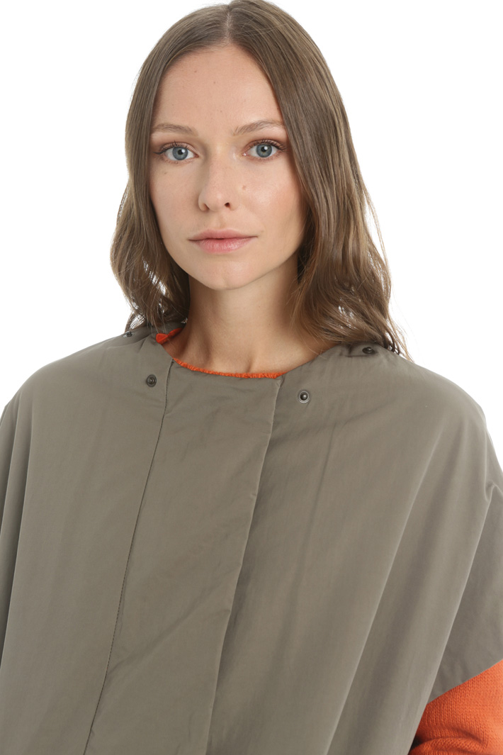 Reversible gabardine vest Intrend Reversible gabardine vest Intrend
