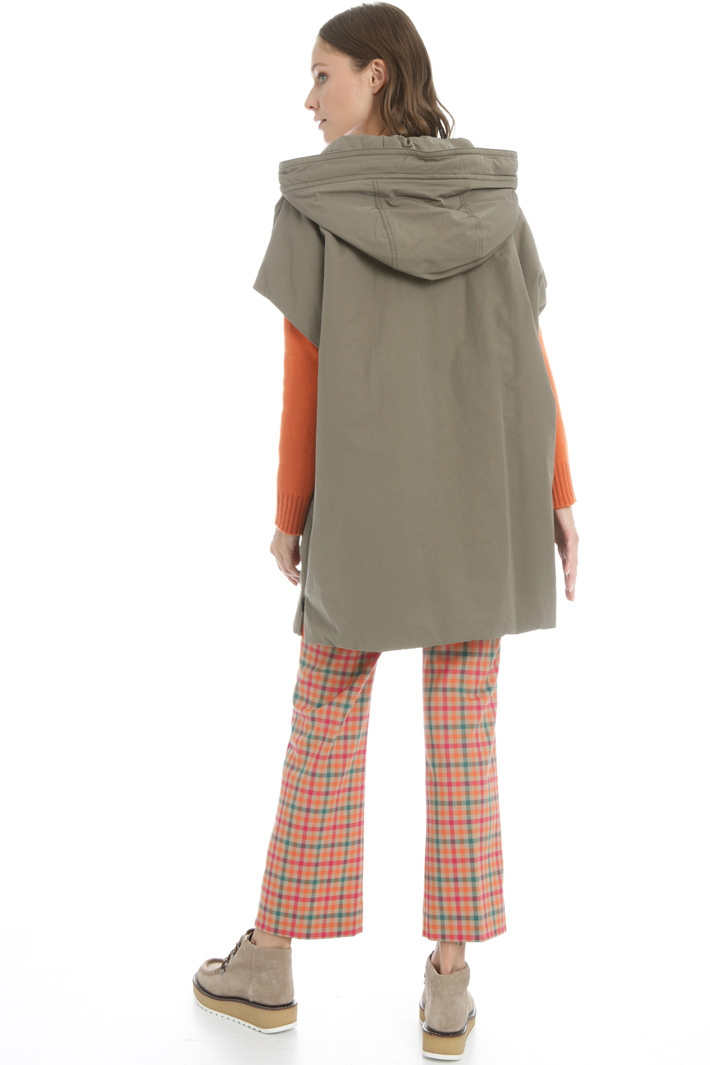 Reversible gabardine vest Intrend Reversible gabardine vest Intrend