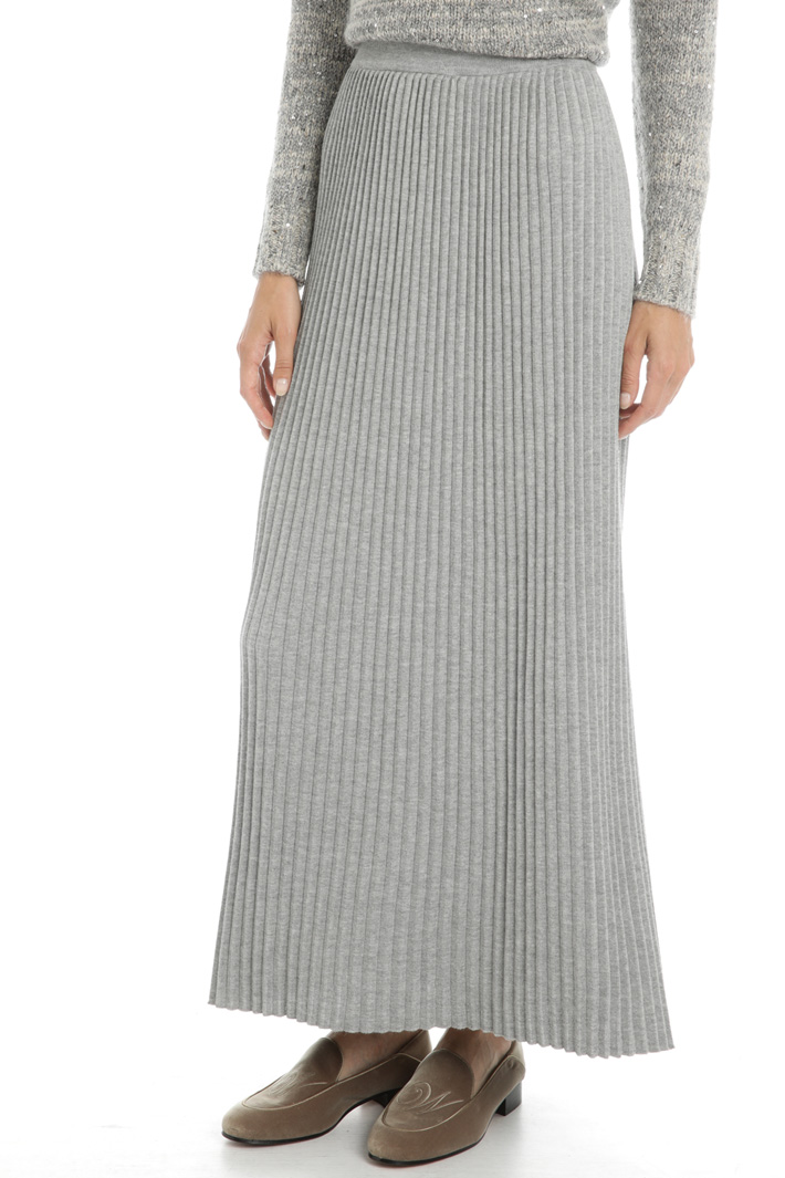 Pleated knit skirt Intrend Pleated knit skirt Intrend
