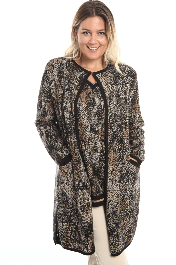 Jacquard cardigan Intrend Jacquard cardigan Intrend