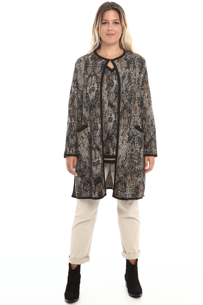 Jacquard cardigan Intrend Jacquard cardigan Intrend