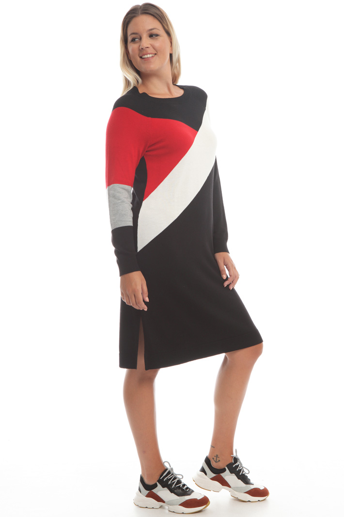 Viscose and cashmere dress Intrend Viscose and cashmere dress Intrend