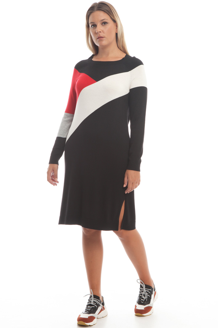 Viscose and cashmere dress Intrend Viscose and cashmere dress Intrend