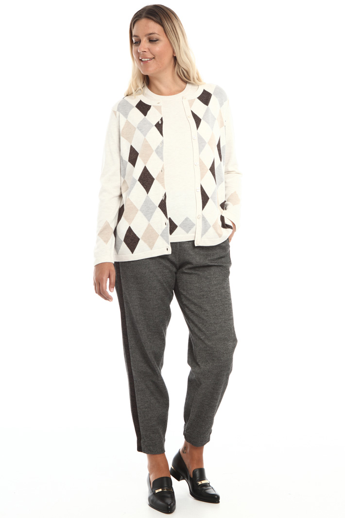 Viscose blend cardigan Intrend Viscose blend cardigan Intrend