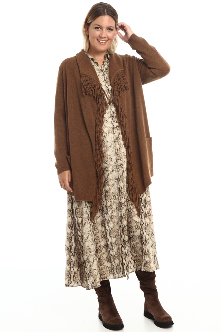Fringed cardigan Intrend Fringed cardigan Intrend
