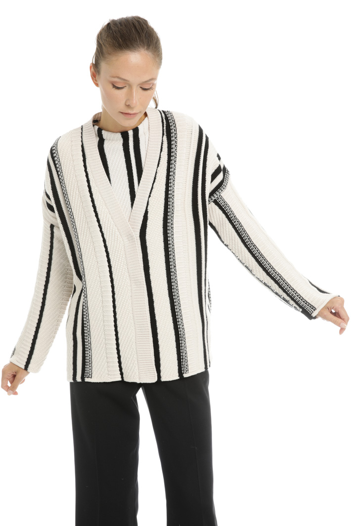 Merino wool cardigan Intrend Merino wool cardigan Intrend