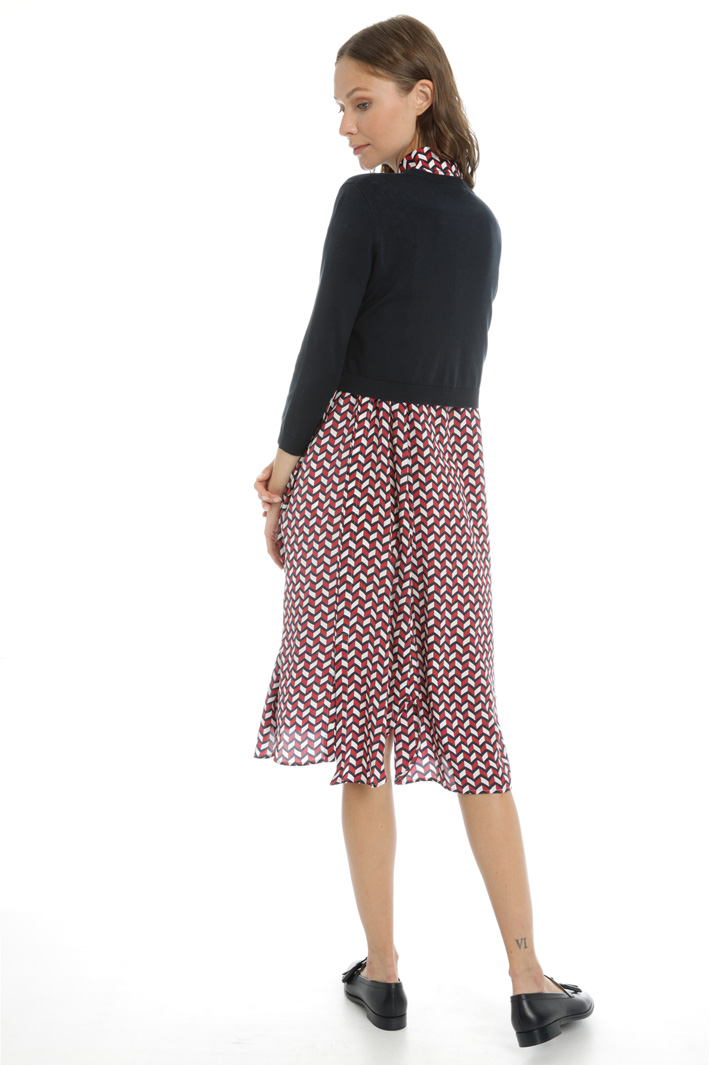 Boxy fit silk blend cardigan Intrend Boxy fit silk blend cardigan Intrend