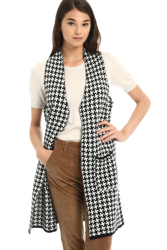 Jacquard vest Intrend Jacquard vest Intrend