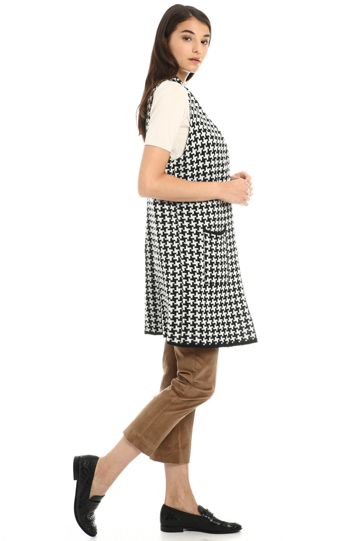 Jacquard vest Intrend Jacquard vest Intrend