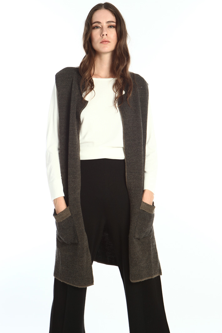 Yarn dyed vest Intrend Yarn dyed vest Intrend