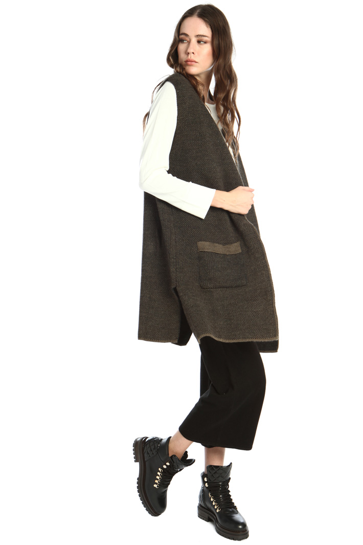 Yarn dyed vest Intrend Yarn dyed vest Intrend