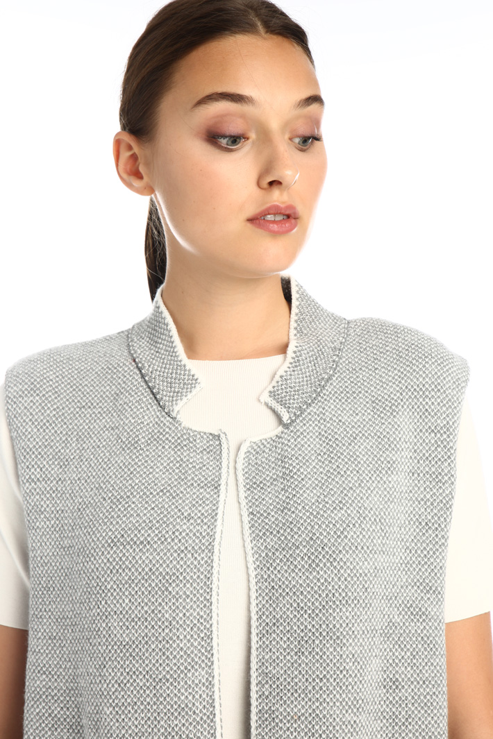 Yarn dyed vest Intrend Yarn dyed vest Intrend