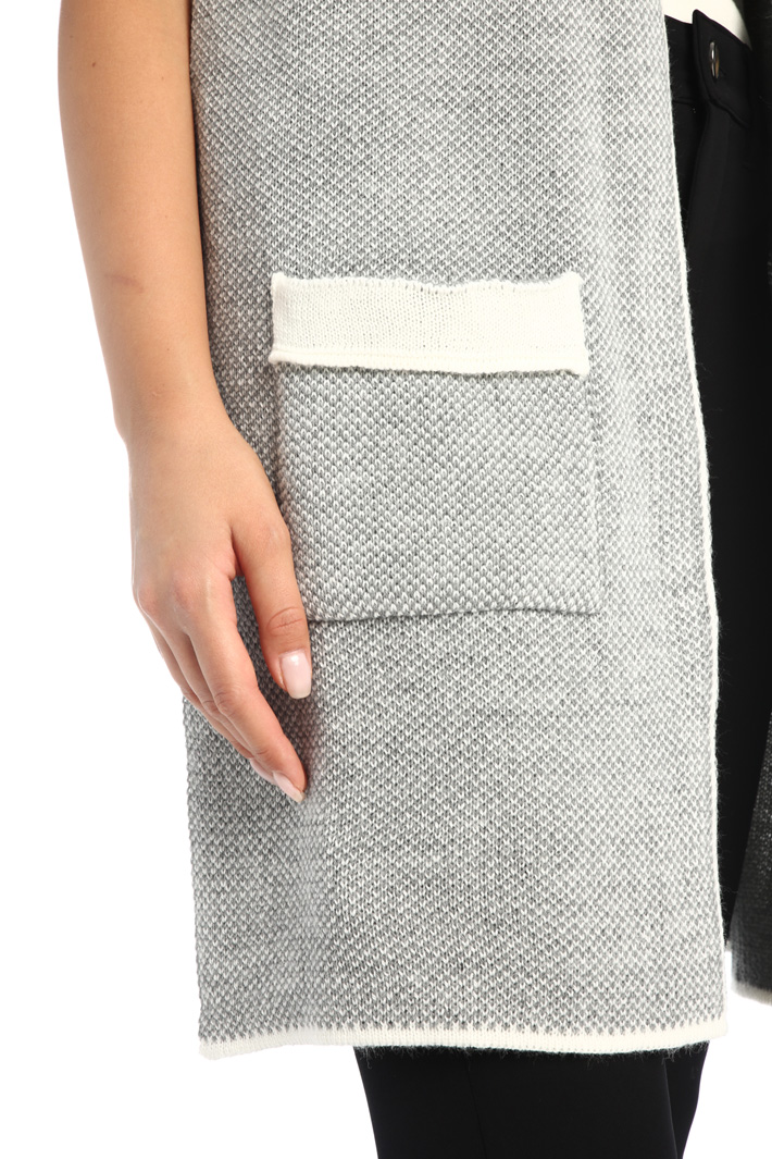 Yarn dyed vest Intrend Yarn dyed vest Intrend