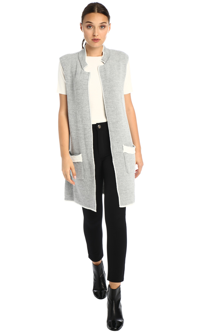 Yarn dyed vest Intrend Yarn dyed vest Intrend