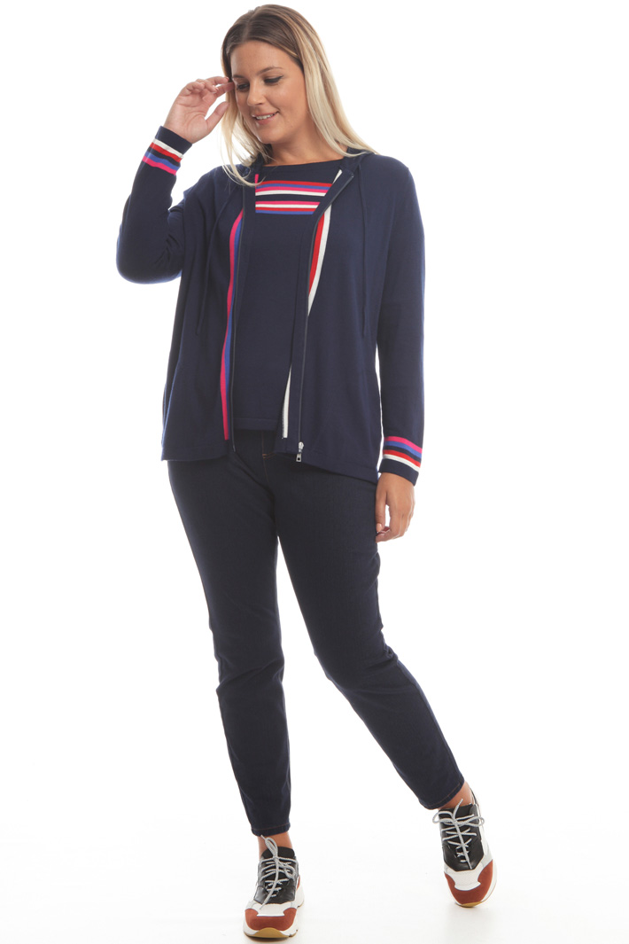 Fluid viscose sweater Intrend Fluid viscose sweater Intrend