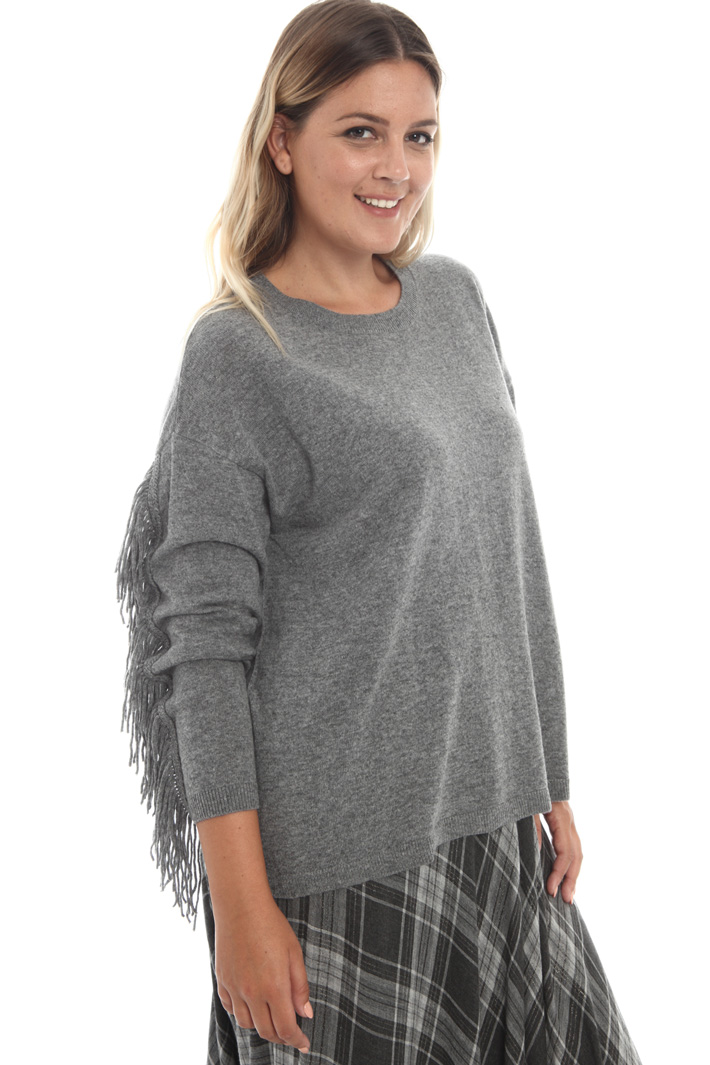 Fringed sweater Intrend Fringed sweater Intrend