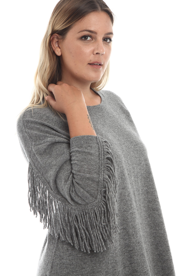 Fringed sweater Intrend Fringed sweater Intrend