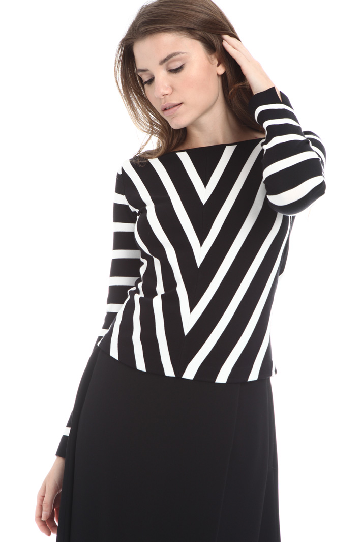 Boat neck sweater Intrend Boat neck sweater Intrend