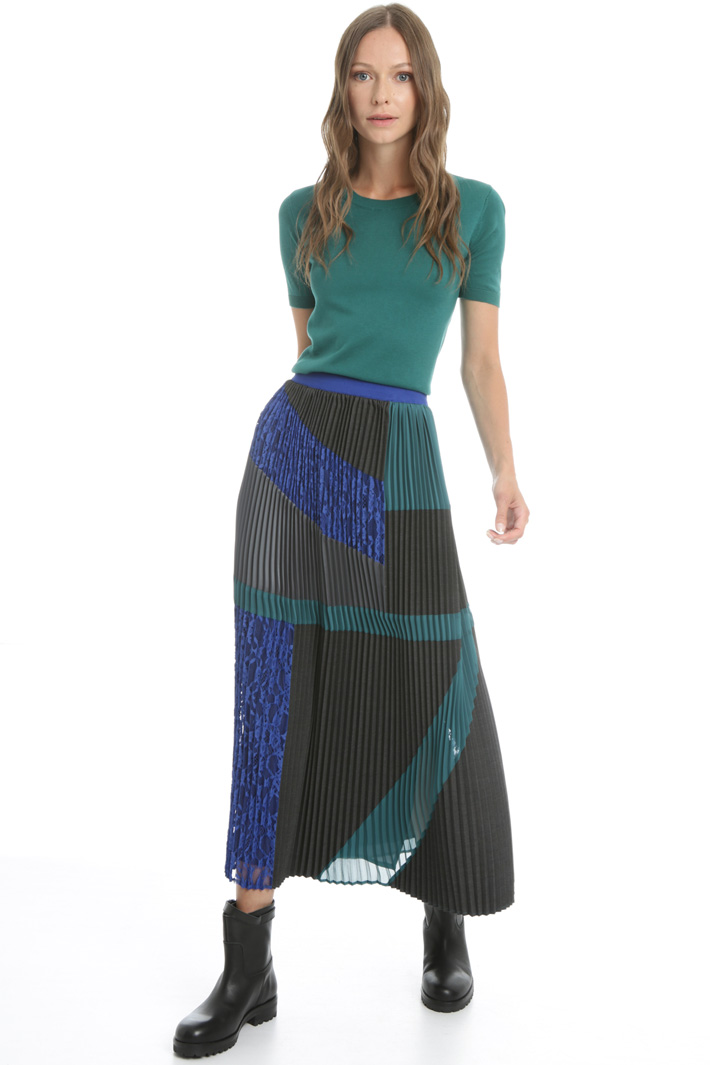 Short sleeve knit sweater Intrend Short sleeve knit sweater Intrend