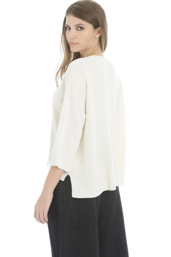 Cotton and wool yarn sweater Intrend Cotton and wool yarn sweater Intrend