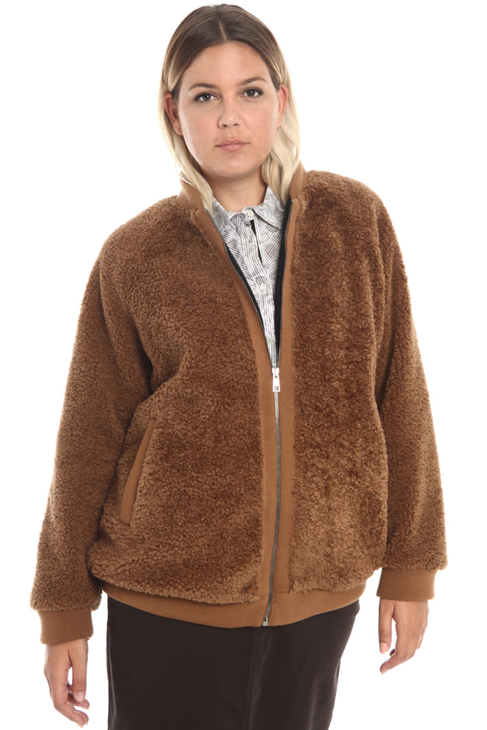 Teddy bear bomber jacket Intrend Teddy bear bomber jacket Intrend