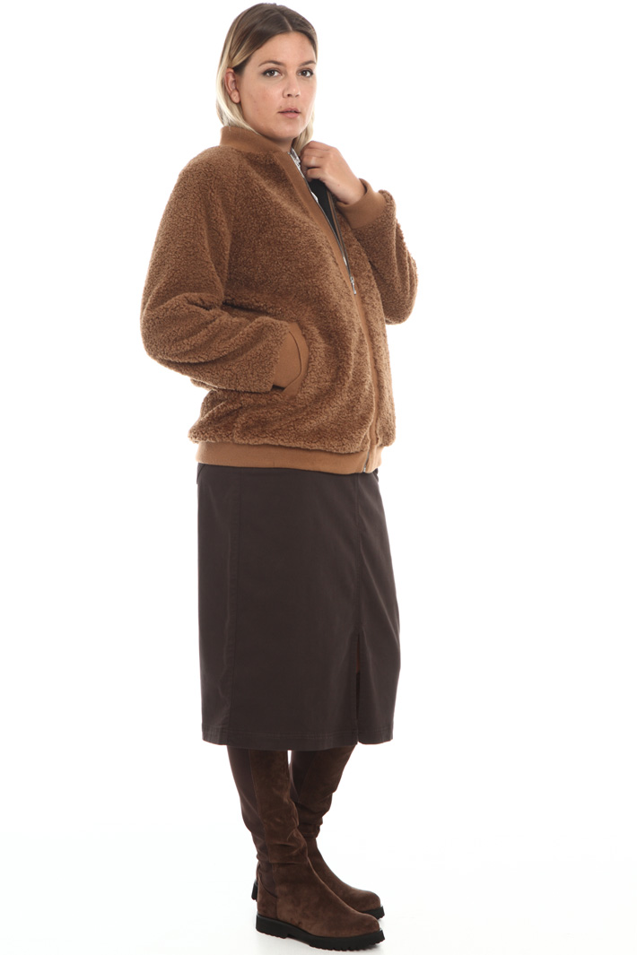 Teddy bear bomber jacket Intrend Teddy bear bomber jacket Intrend