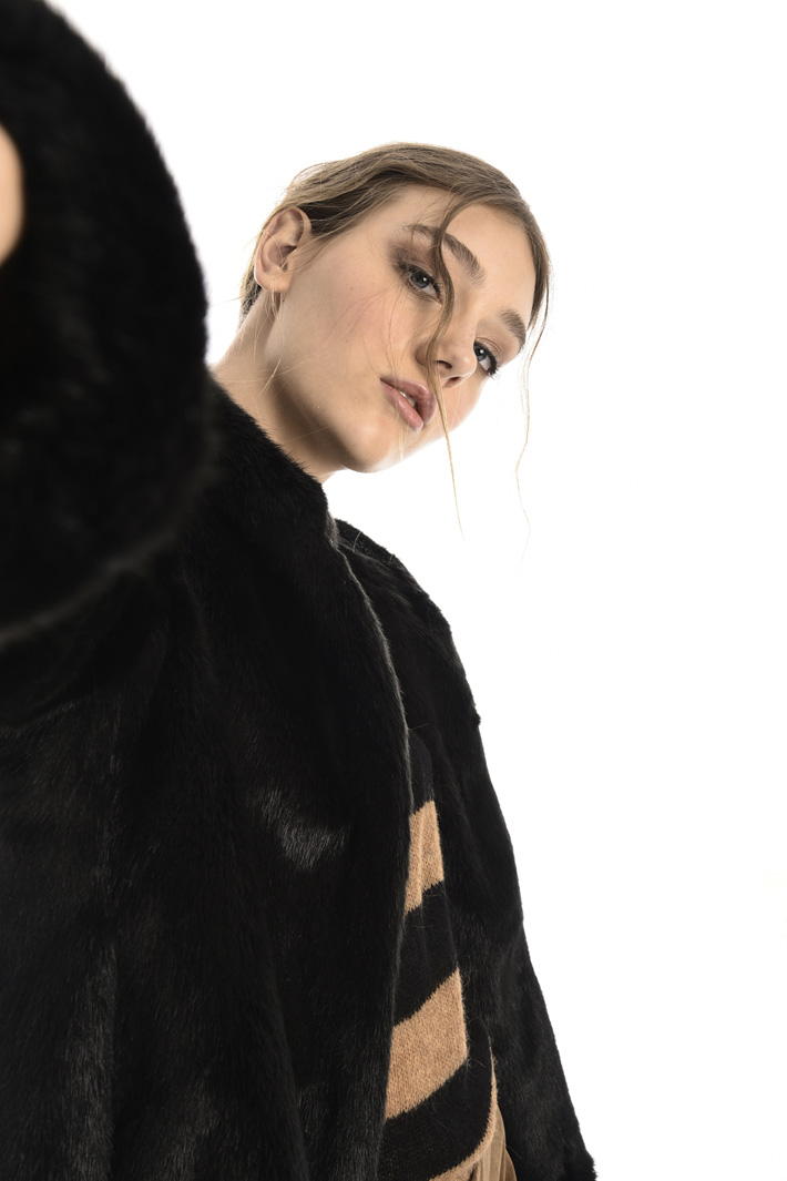 Fur-effect coat Intrend Fur-effect coat Intrend