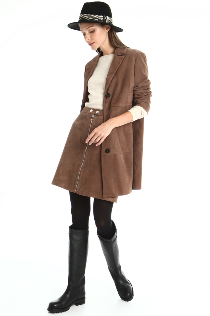Spolverino in suede Intrend Spolverino in suede Intrend