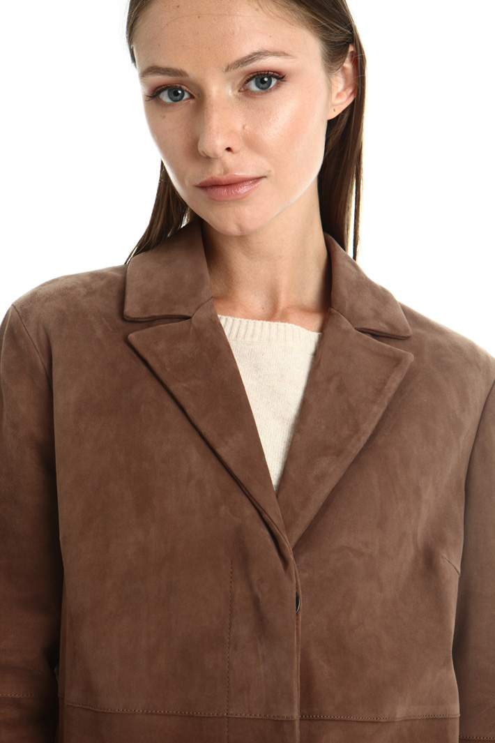 Spolverino in suede Intrend Spolverino in suede Intrend