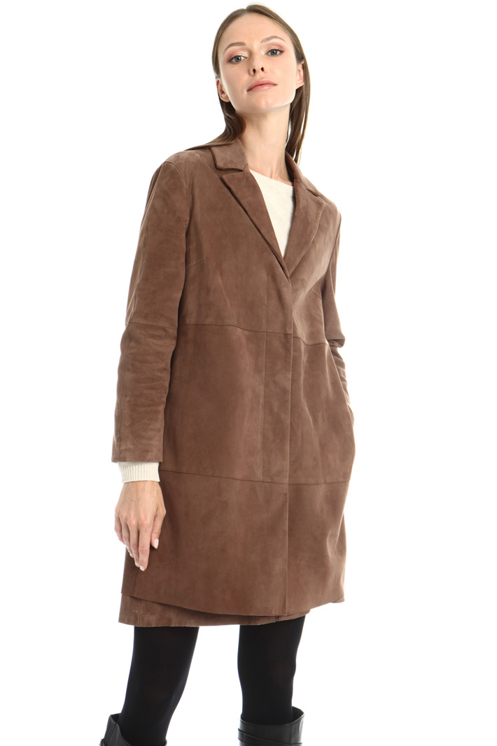 Spolverino in suede Intrend Spolverino in suede Intrend