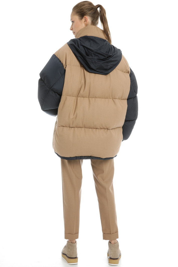 Wool flannel padded jacket Intrend Wool flannel padded jacket Intrend