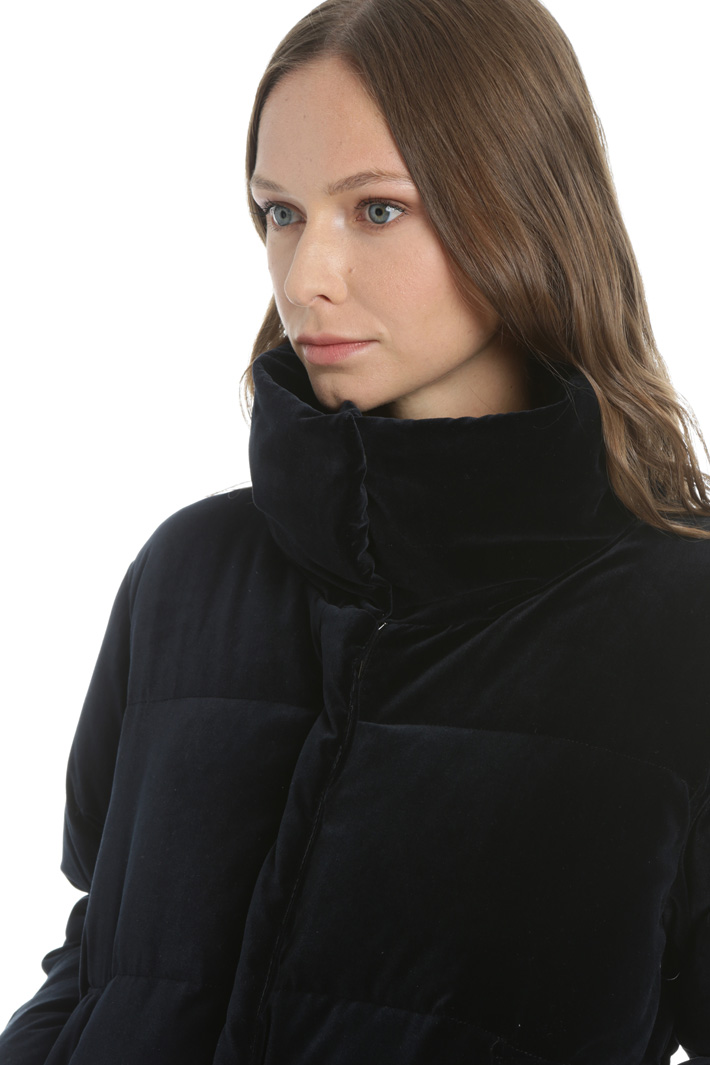 Velvet padded jacket Intrend Velvet padded jacket Intrend