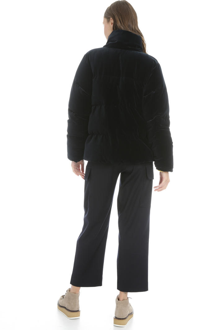 Velvet padded jacket Intrend Velvet padded jacket Intrend