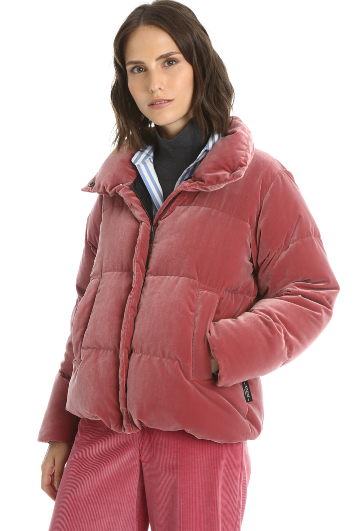 Velvet padded jacket Intrend Velvet padded jacket Intrend