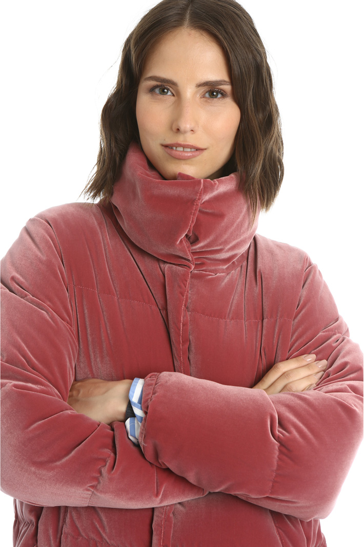 Velvet padded jacket Intrend Velvet padded jacket Intrend