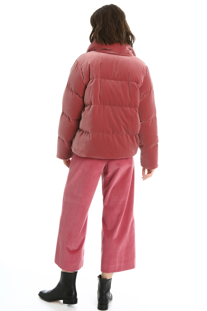 Velvet padded jacket Intrend Velvet padded jacket Intrend